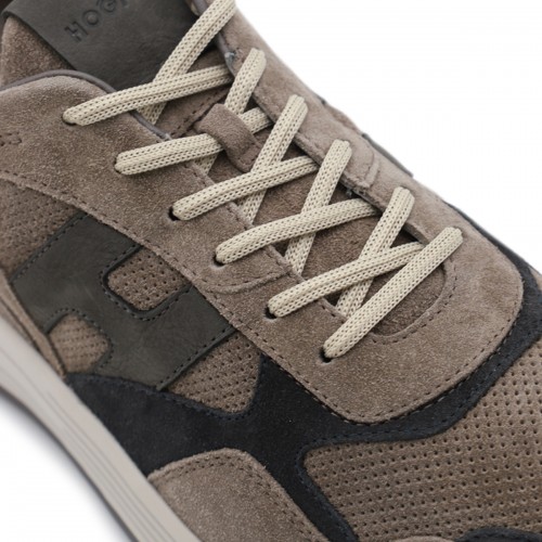 BROWN TAUPE SNEAKERS