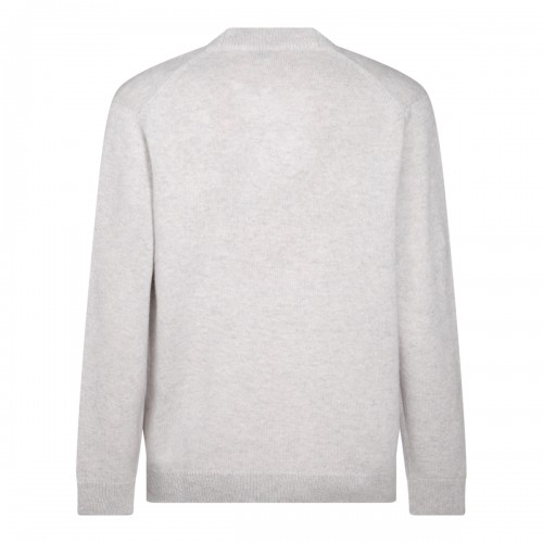 GREY WOOL KNITWEAR