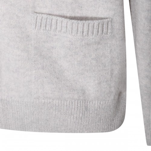 GREY WOOL KNITWEAR