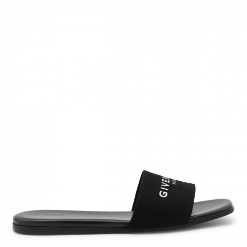 Givenchy – Black Leather Flats 40