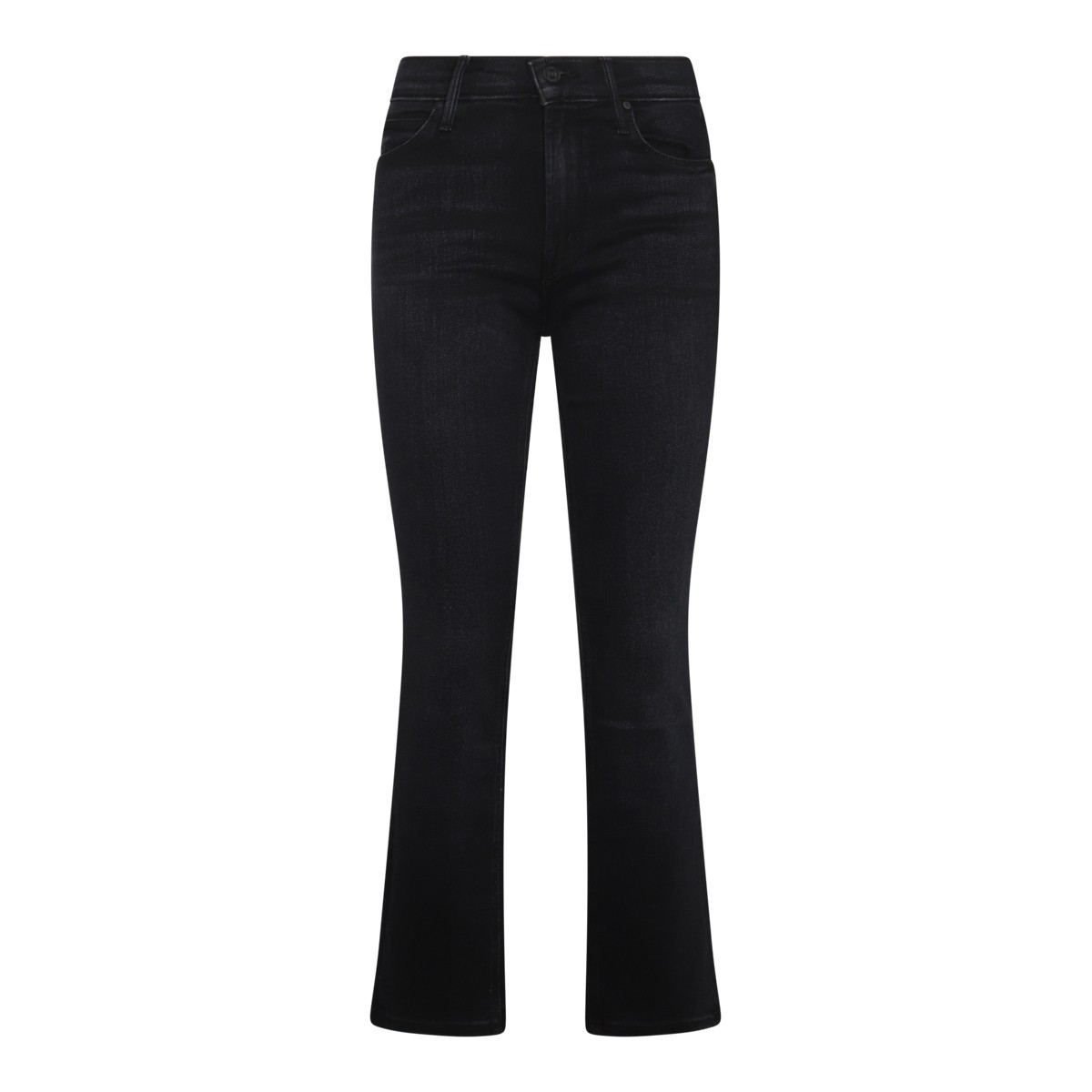 BLACK COTTON JEANS