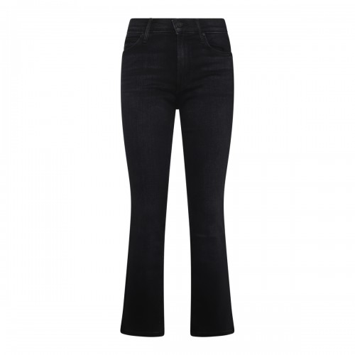 BLACK COTTON JEANS