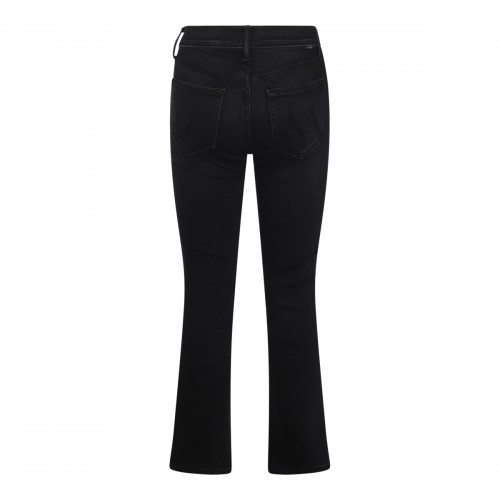 BLACK COTTON JEANS