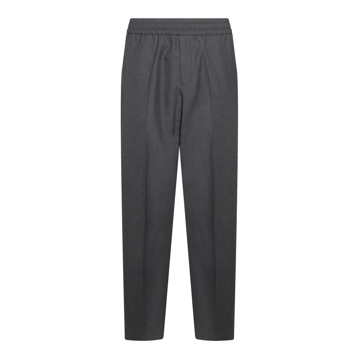 GREY VISCOSE PANTS