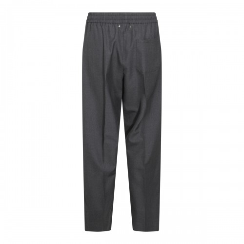 GREY VISCOSE PANTS