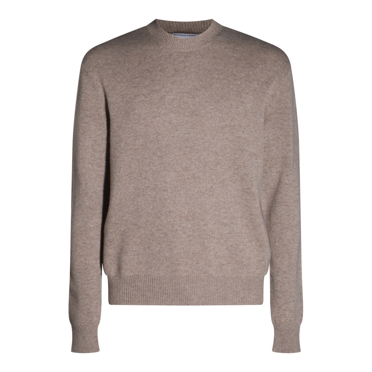 BEIGE WOOL KNITWEAR