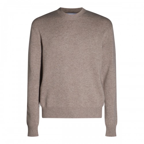 BEIGE WOOL KNITWEAR