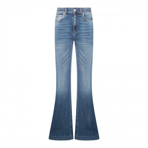 BLUE COTTON DENIM JEANS