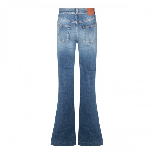 BLUE COTTON DENIM JEANS