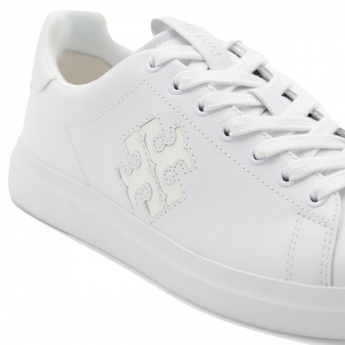 WHITE LEATHER HOWELL SNEAKERS