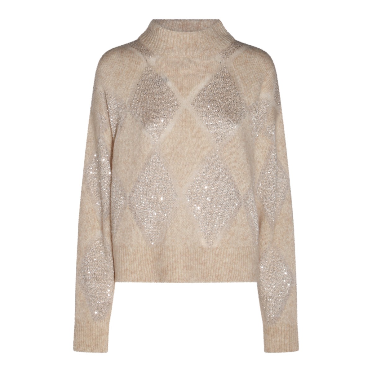 CREAM WOOL KNITWEAR