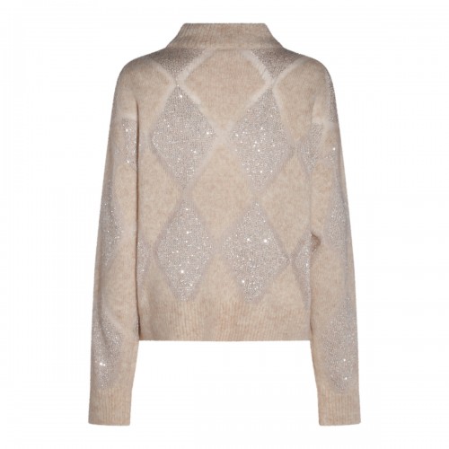 CREAM WOOL KNITWEAR