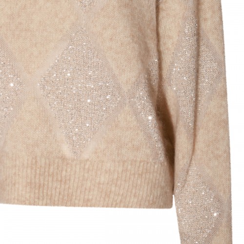 CREAM WOOL KNITWEAR