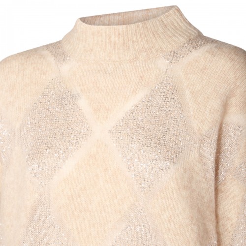 CREAM WOOL KNITWEAR