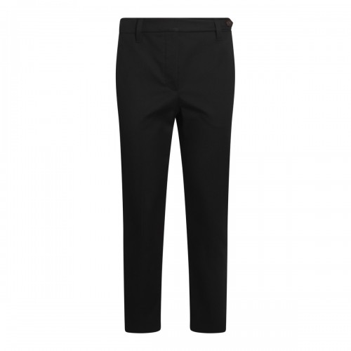 BLACK COTTON PANTS