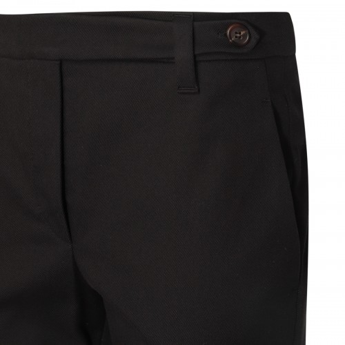 BLACK COTTON PANTS