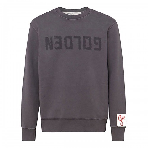 GREY COTTON SWEATSHIRT