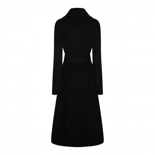 BLACK WOOL COAT