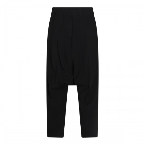 BLACK VISCOSE PANTS