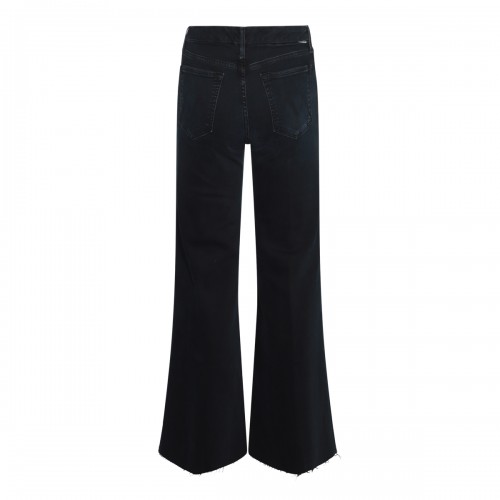 BLACK COTTON JEANS