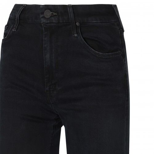 BLACK COTTON JEANS