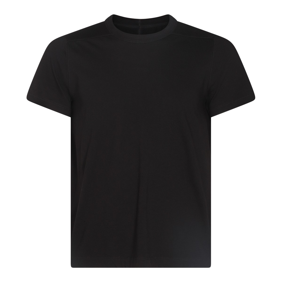 BLACK COTTON T-SHIRT