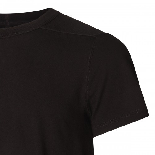 BLACK COTTON T-SHIRT