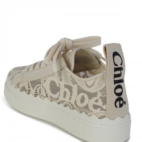 MILD BEIGE CANVAS LAUREN SNEAKERS