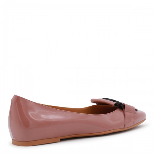 DARK PINK FLATS