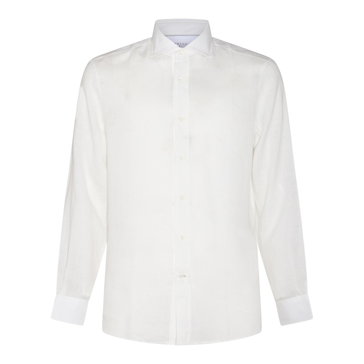 WHITE LINEN SHIRT