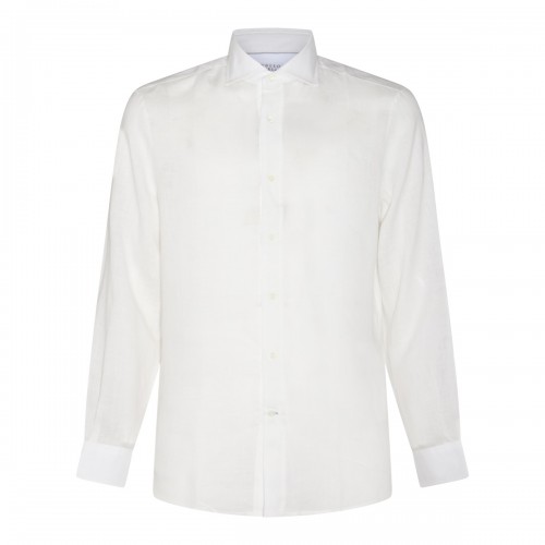 WHITE LINEN SHIRT