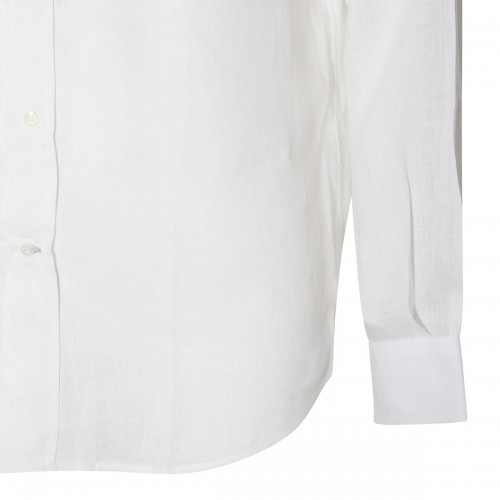 WHITE LINEN SHIRT