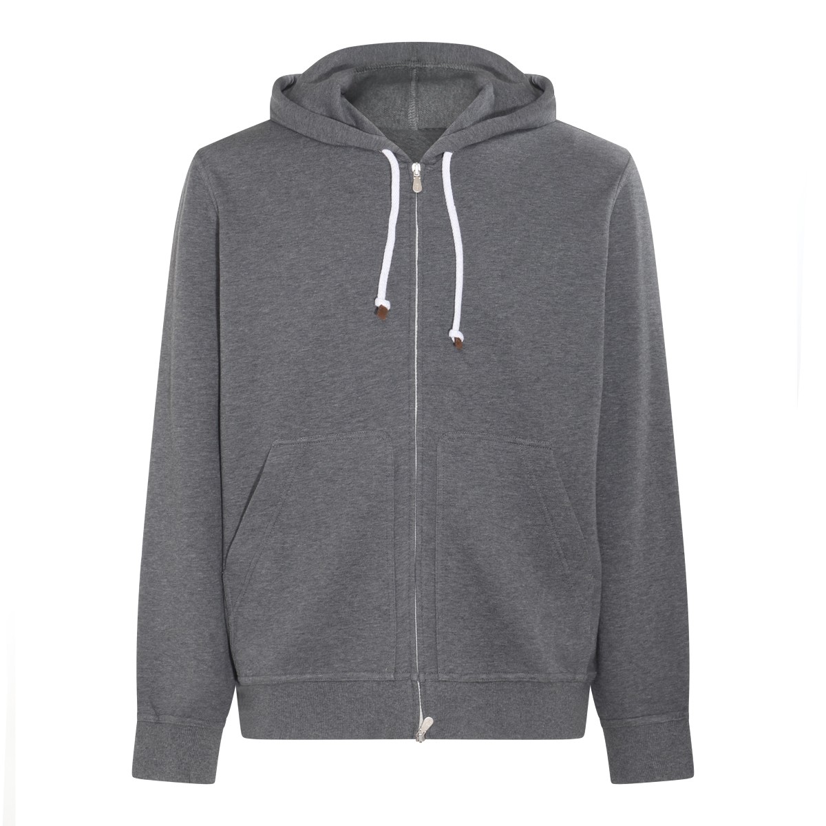 DARK GREY COTTON SWEATSHIRT