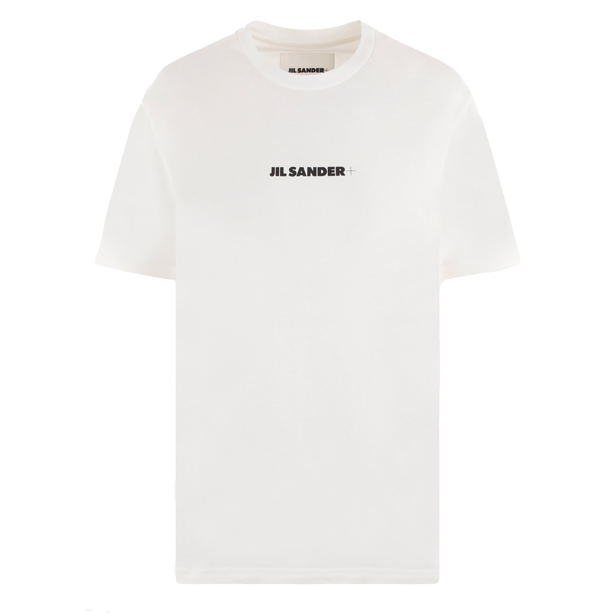 WHITE COTTON T-SHIRT