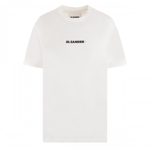 WHITE COTTON T-SHIRT