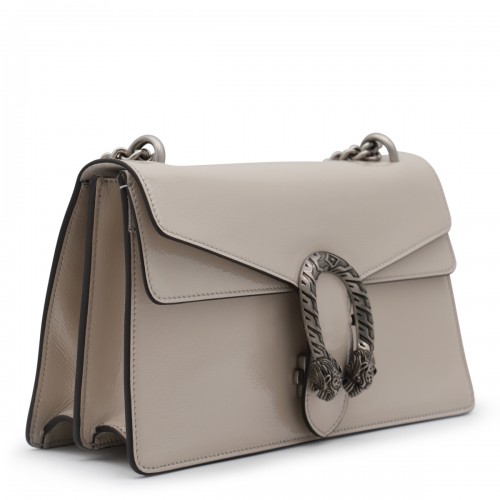 BEIGE LEATHER DIONYSUS SHOULDER BAG