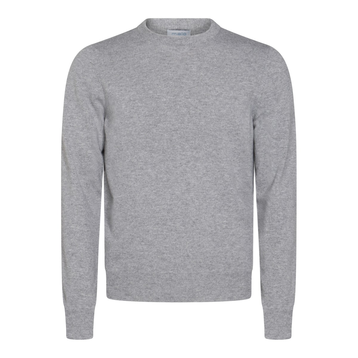 GREY WOOL KNITWEAR