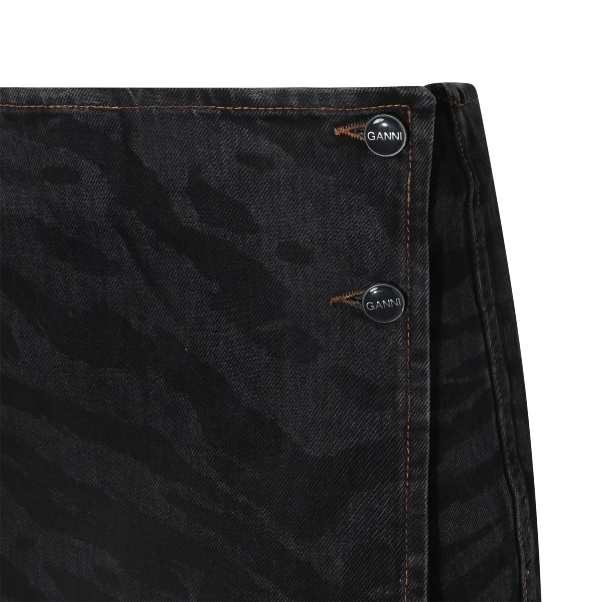 BLACK COTTON SKIRT BLACK COTTON SKIRT