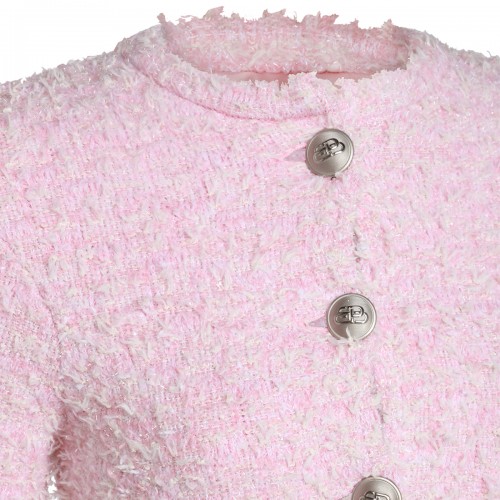 PINK COTTON KNITWEAR