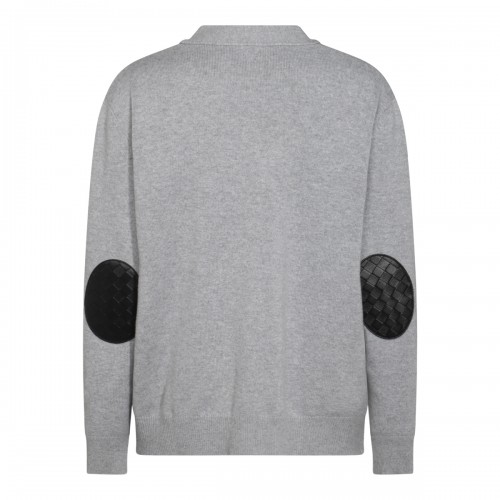 GREY WOOL KNITWEAR