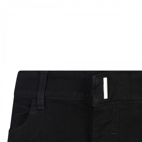 BLACK COTTON JEANS