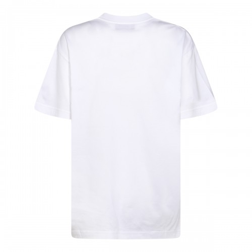 WHITE COTTON T-SHIRT