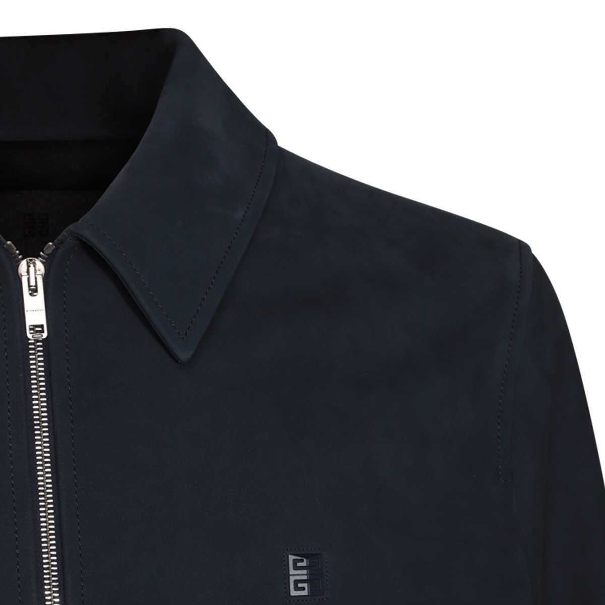 NAVY BLUE LEATHER JACKET NAVY BLUE LEATHER JACKET