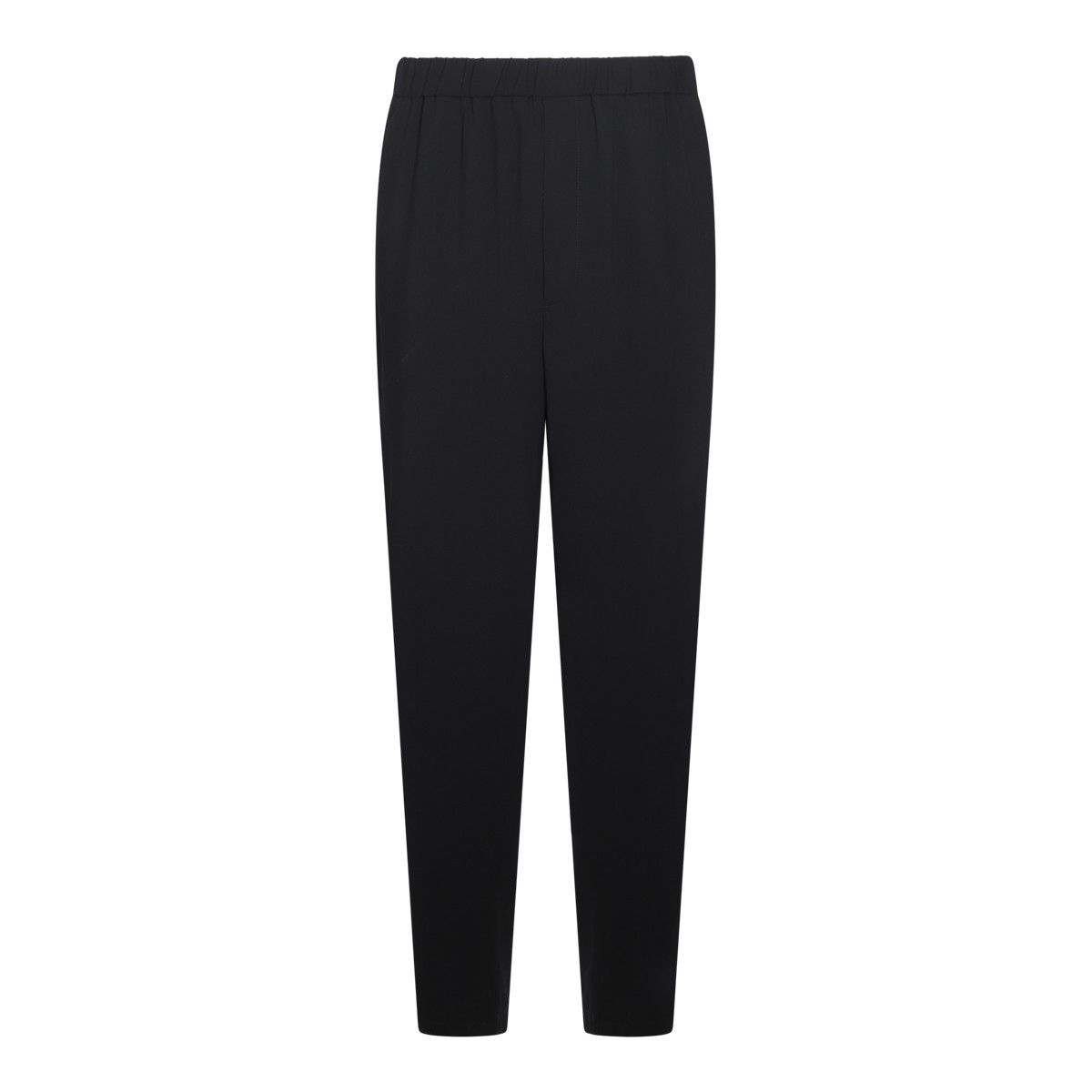 BLACK WOOL PANTS