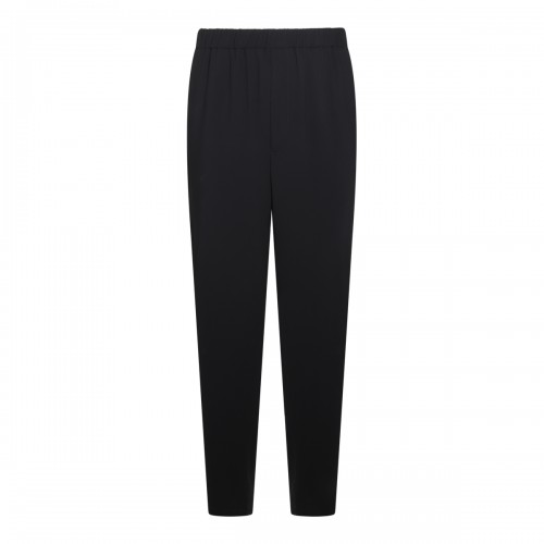 BLACK WOOL PANTS