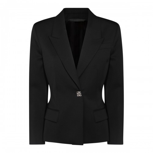 BLACK WOOL BLAZER