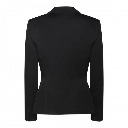 BLACK WOOL BLAZER 2