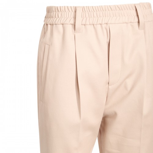 BEIGE COTTON PANTS