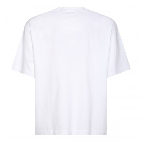 WHITE COTTON T-SHIRT