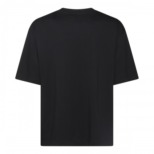 BLACK COTTON T-SHIRT